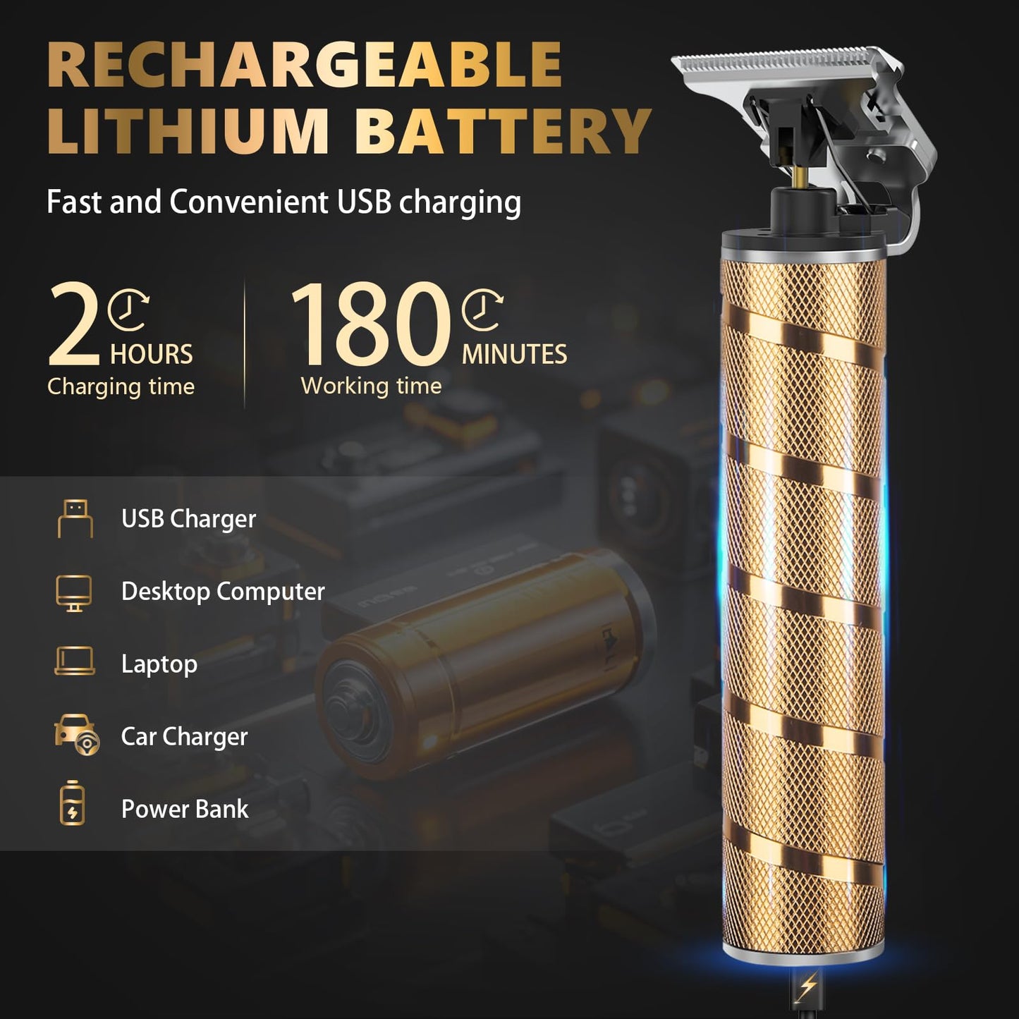 Ufree Hair Trimmer & Beard Trimmer for Men