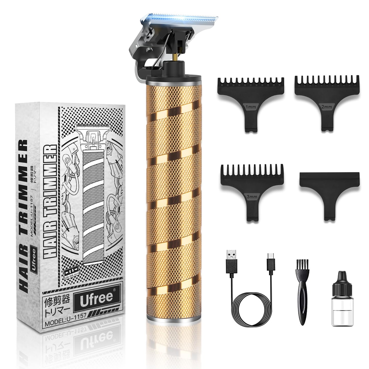 Ufree Hair Trimmer & Beard Trimmer for Men