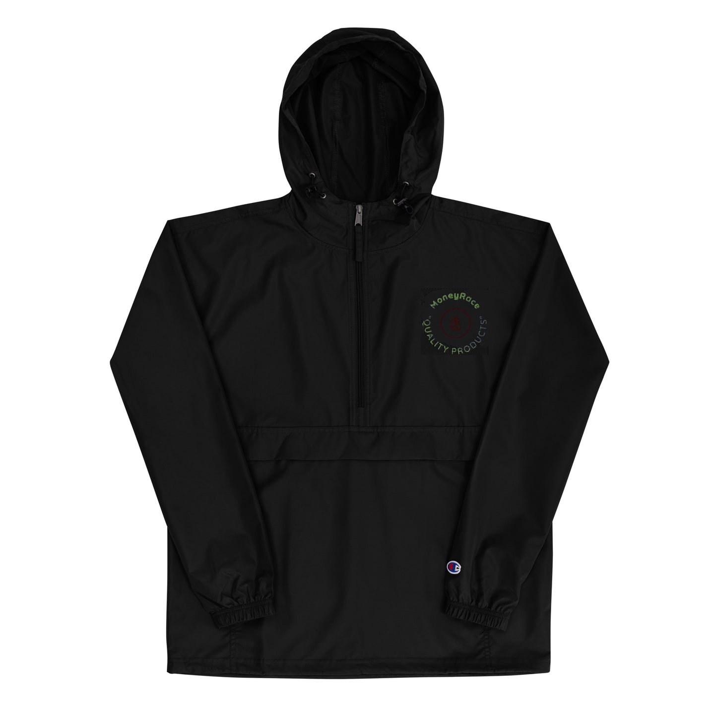 (MoneyRace) Embroidered Champion Packable Jacket