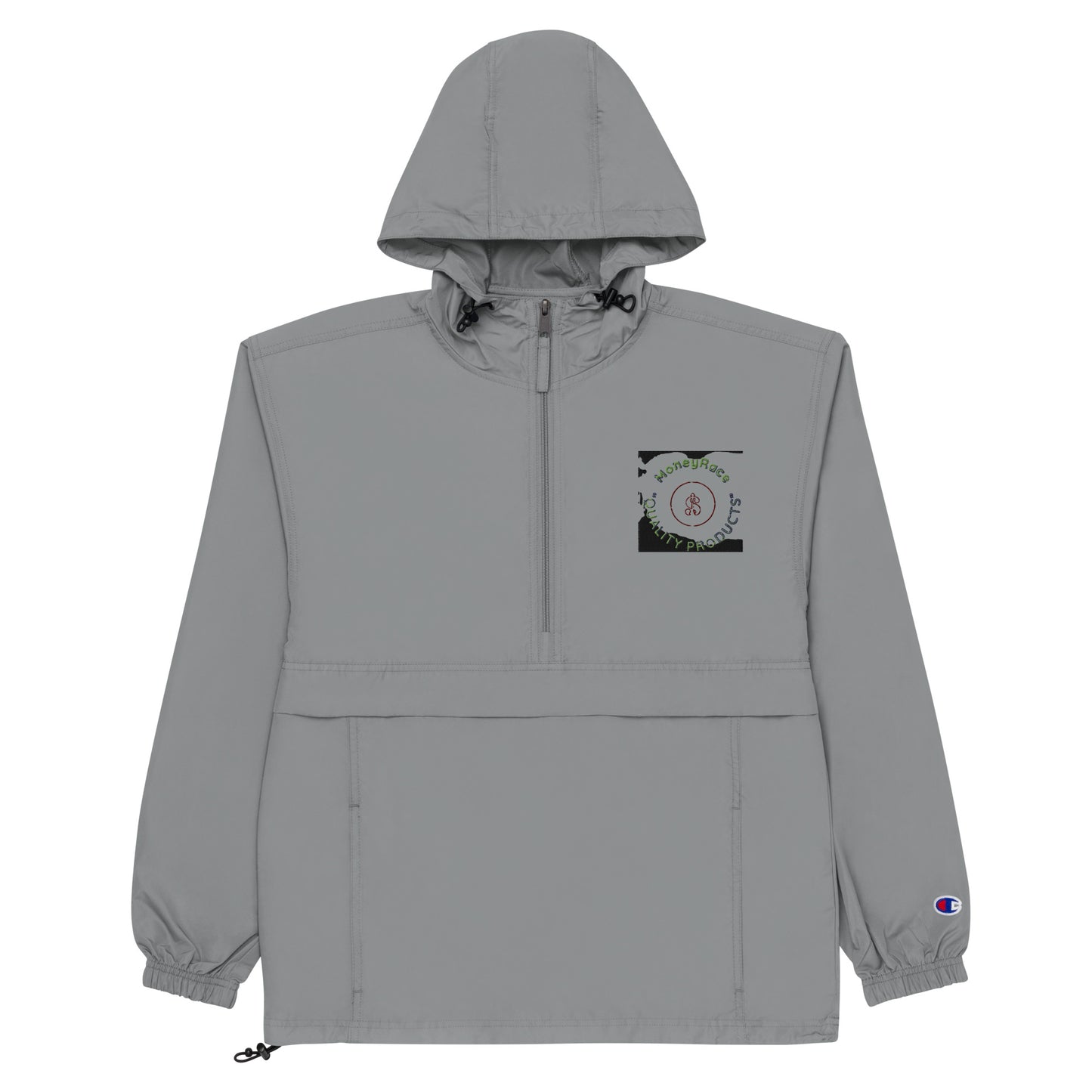 (MoneyRace) Embroidered Champion Packable Jacket