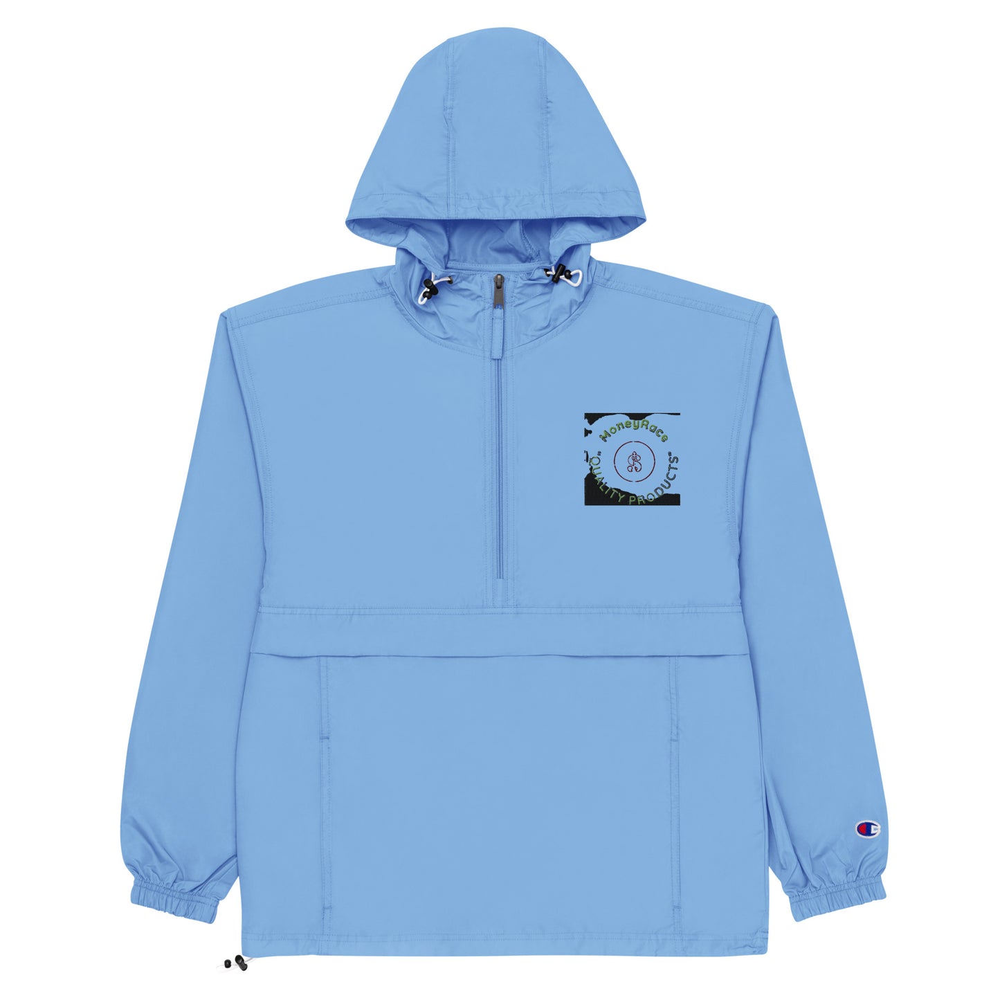 (MoneyRace) Embroidered Champion Packable Jacket
