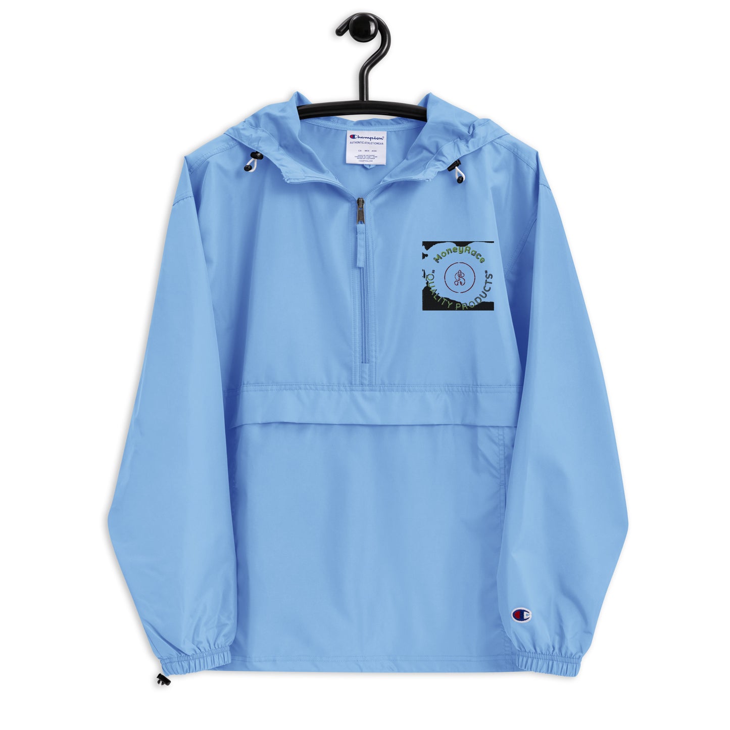 (MoneyRace) Embroidered Champion Packable Jacket
