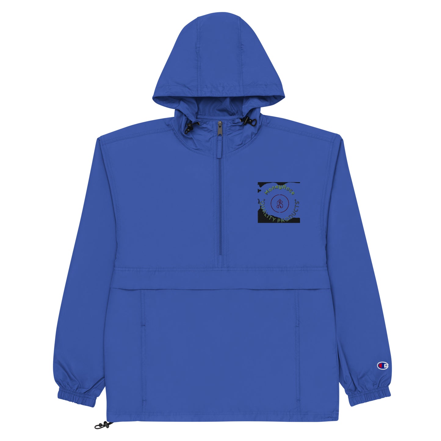 (MoneyRace) Embroidered Champion Packable Jacket