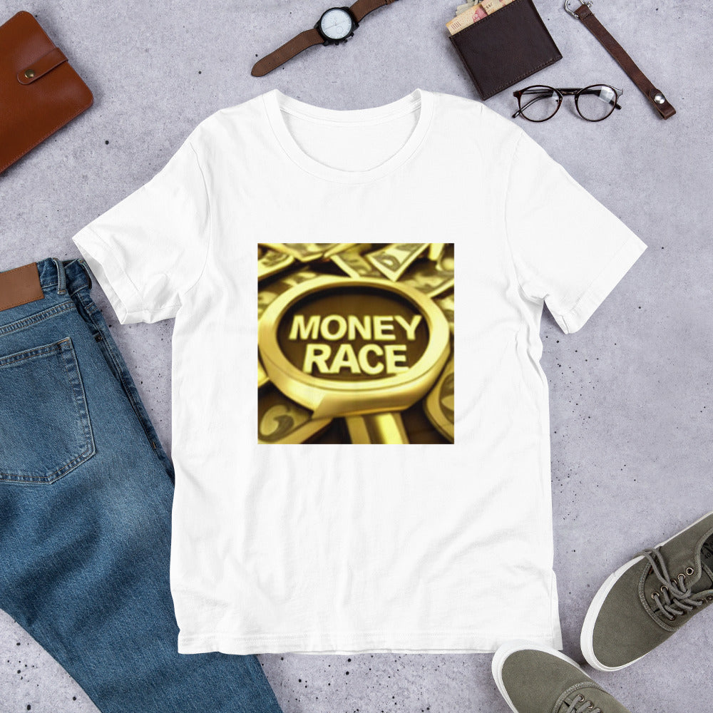 Money Race “Golden Path” Unisex t-shirt