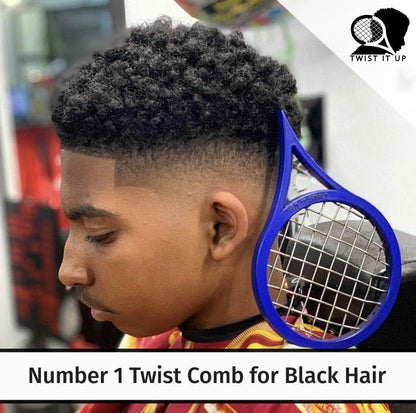 Twist Up Comb Alternative for Hair Sponges