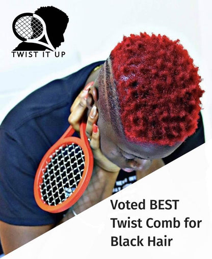 Twist Up Comb Alternative for Hair Sponges