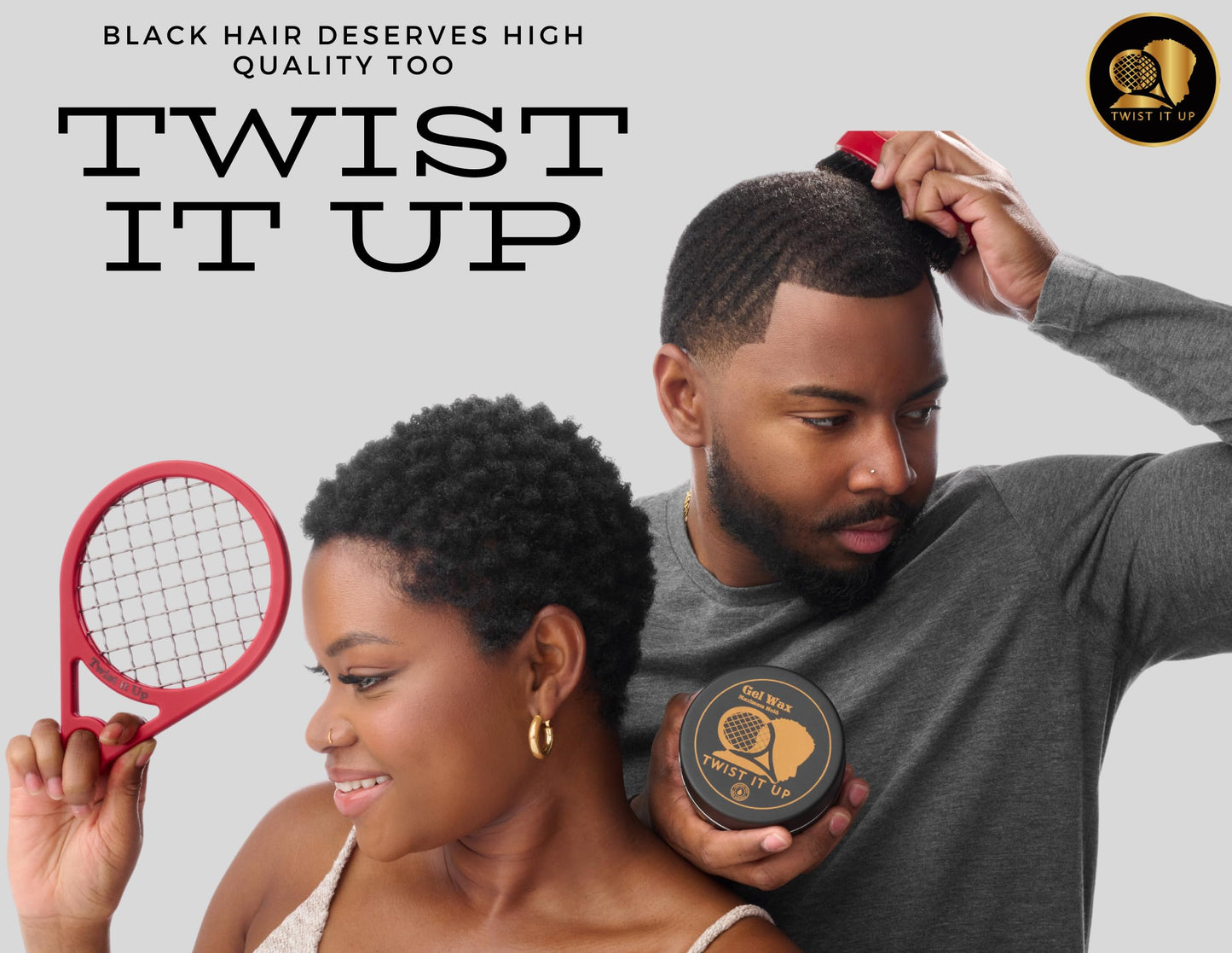 Twist Up Comb Alternative for Hair Sponges